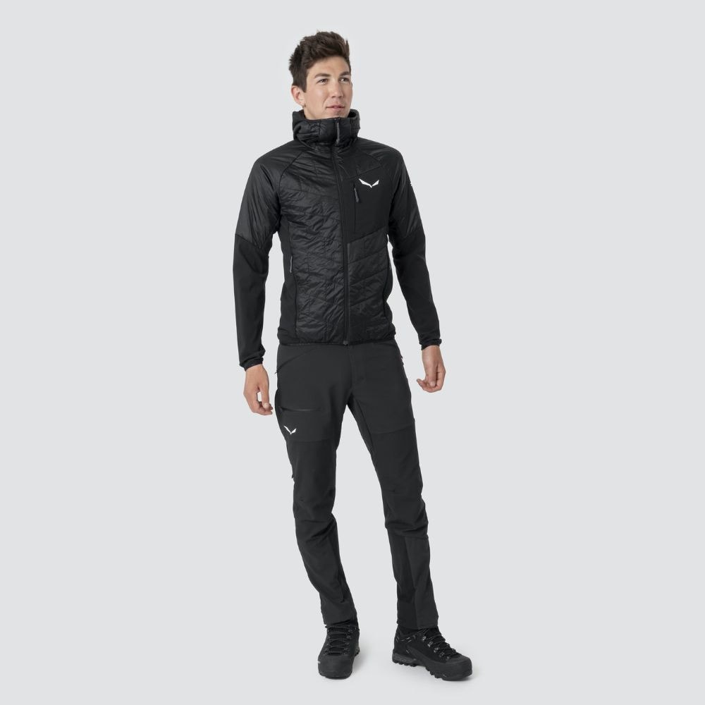 Bunda SALEWA Ortles Hybid Twr M Black - Bundy & Vesty - 3