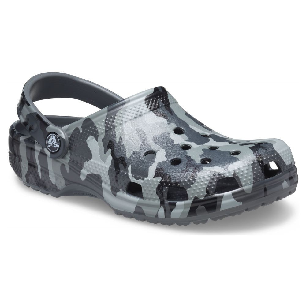 Obuv CROCS Classic Printed Camo Clog Slate Grey/Multi - Šľapky a sandále - 1