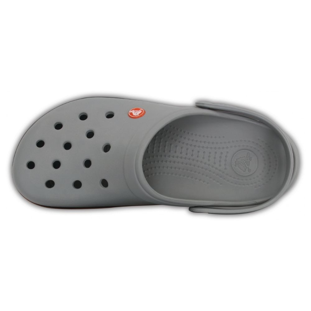 Obuv CROCS Crocband Light Grey - Šľapky a sandále - 5