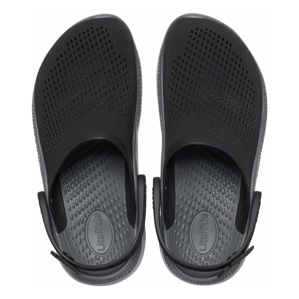 Obuv CROCS LiteRide 360 Clog Black/Grey - Šľapky a sandále - 5