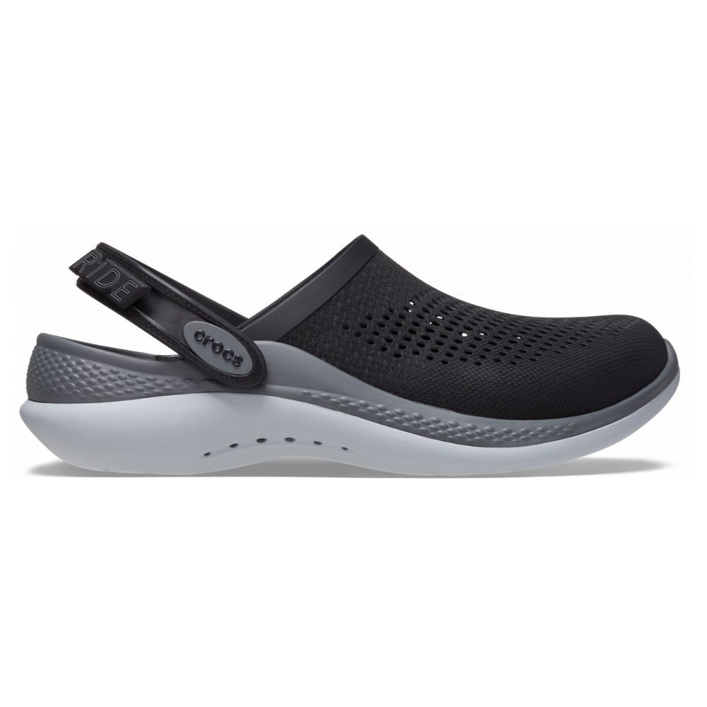 Obuv CROCS LiteRide 360 Clog Black/Grey - Šľapky a sandále - 2