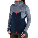 Mikina SALEWA Puez Hybrid Polarlite Navy Blazer