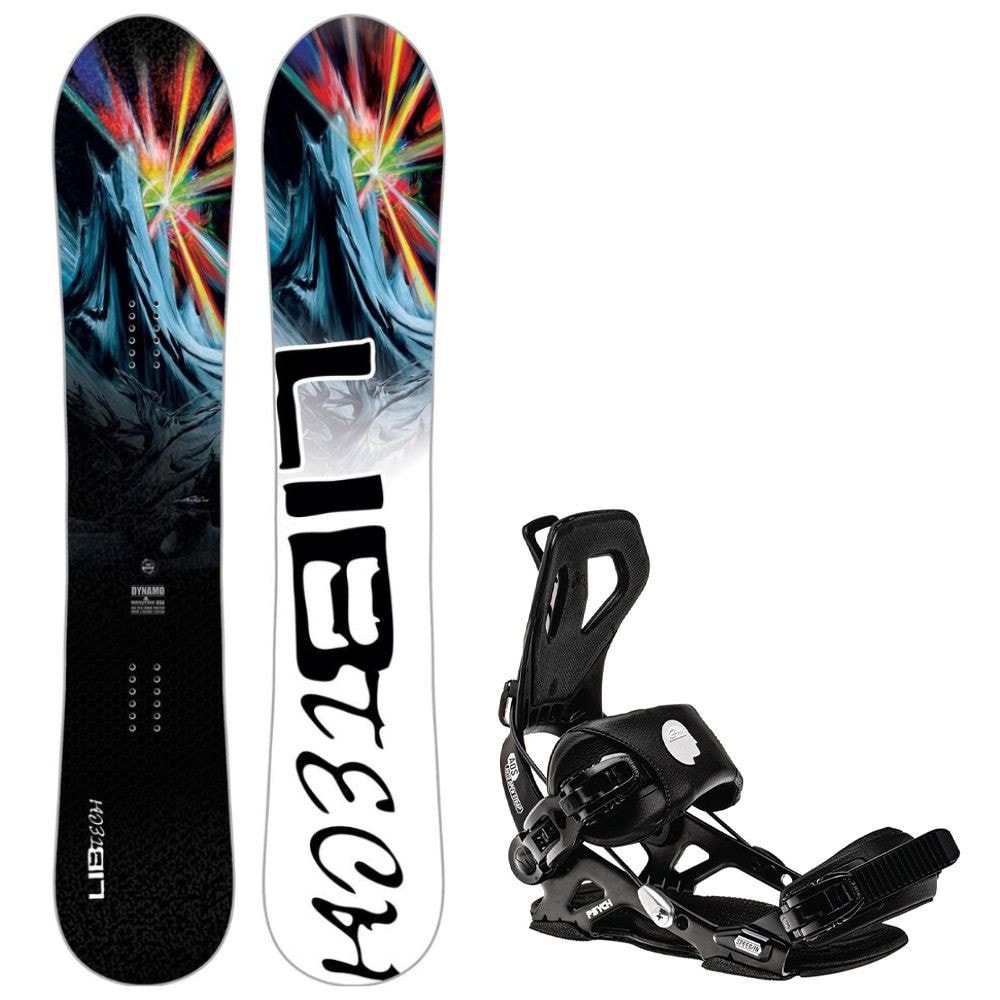 Snowboard LIB TECH Dynamo + Viazanie GNU Psych - Pánske snowboardy - 1