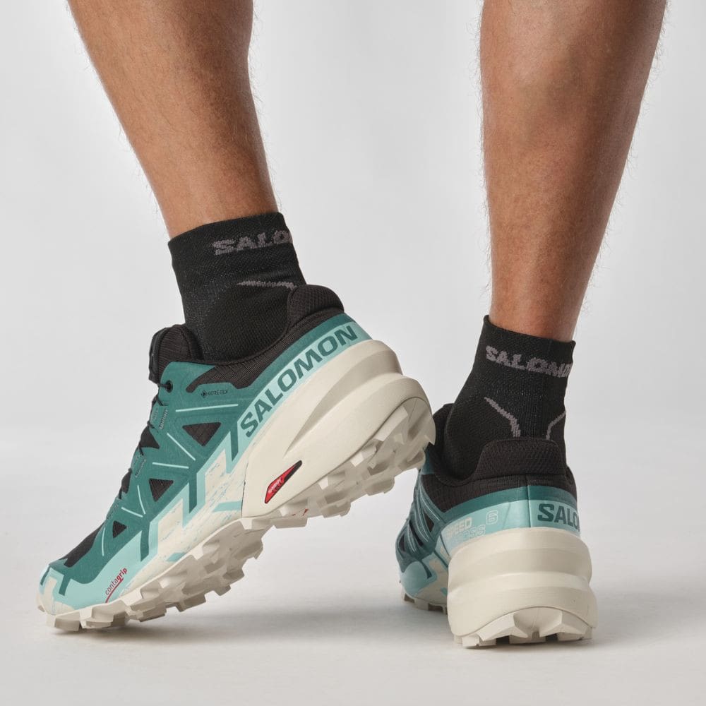 Obuv SALOMON Speedcross 6 GTX Turquoise - Športová obuv - 7