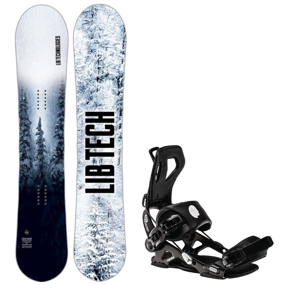 Snowboard LIB TECH Cold Brew + Viazanie GNU Psych - Pánske snowboardy - 1