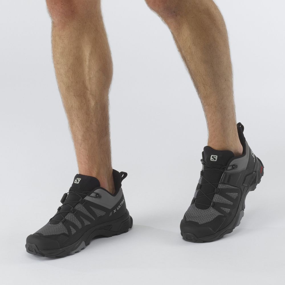 Turistická obuv SALOMON X Ultra 4 Quiet shade/Black - Turistická obuv - 7