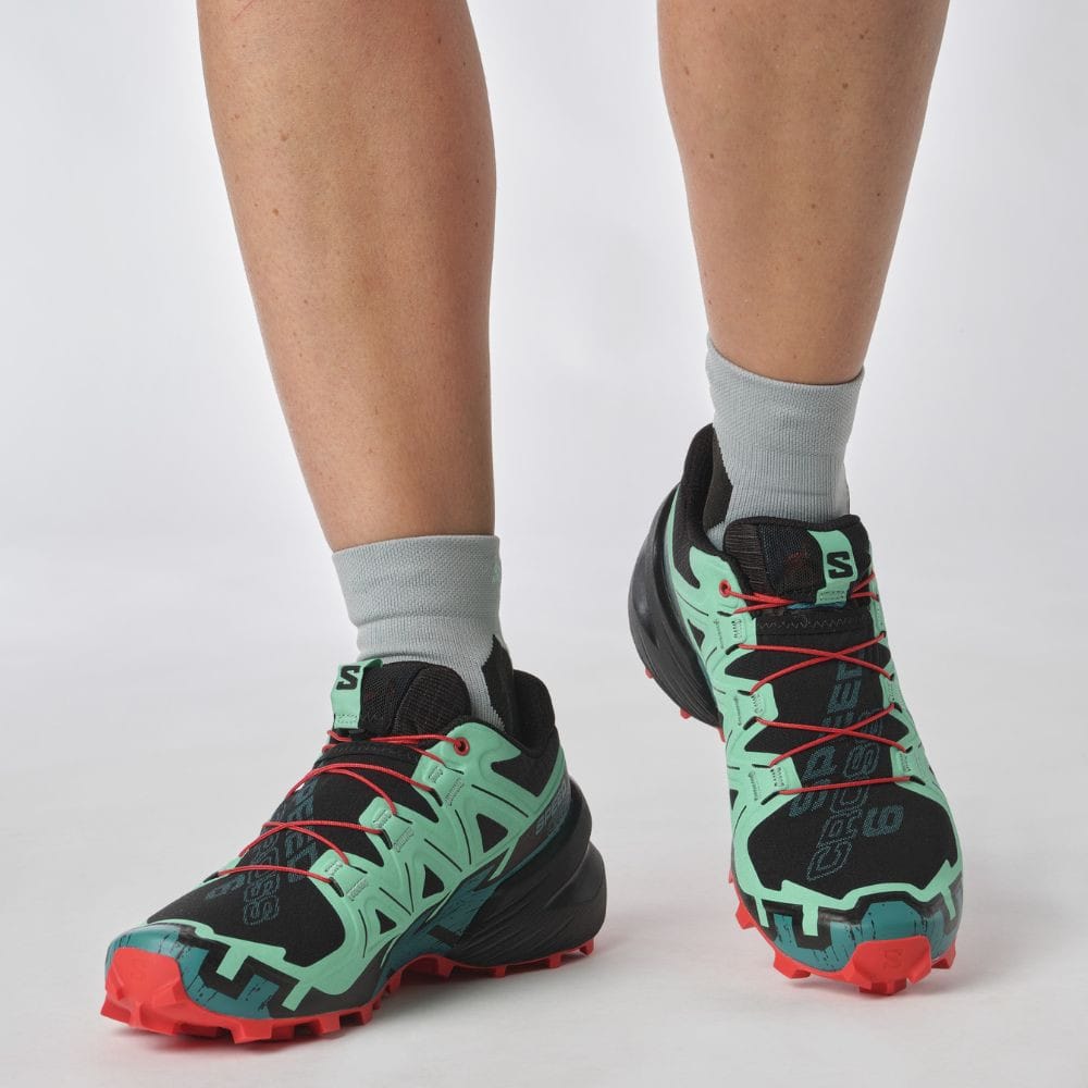 Obuv SALOMON Speedcross 6 W Green - Športová obuv - 7