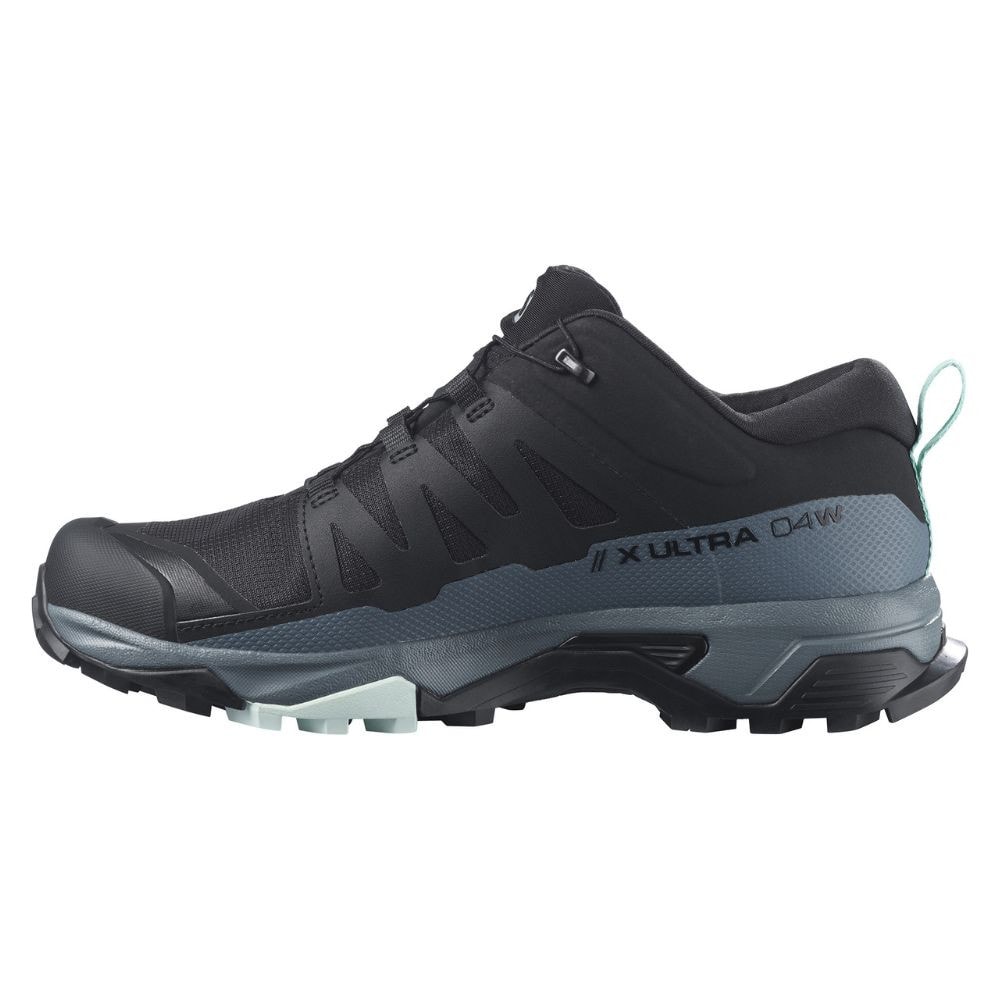 Turistická obuv SALOMON X Ultra 4 GTX W Black/StoWea/Opal blue - Turistická obuv - 3