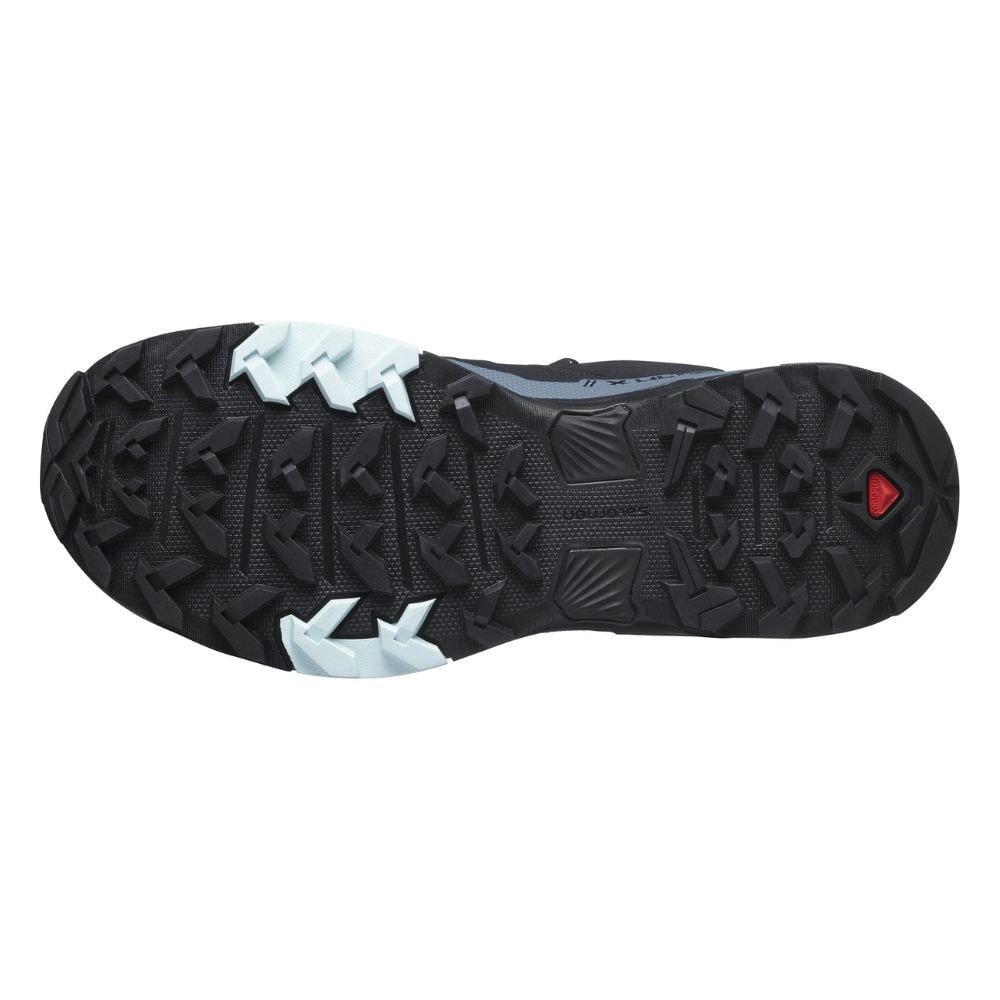 Turistická obuv SALOMON X Ultra 4 GTX W Black/StoWea/Opal blue - Turistická obuv - 4