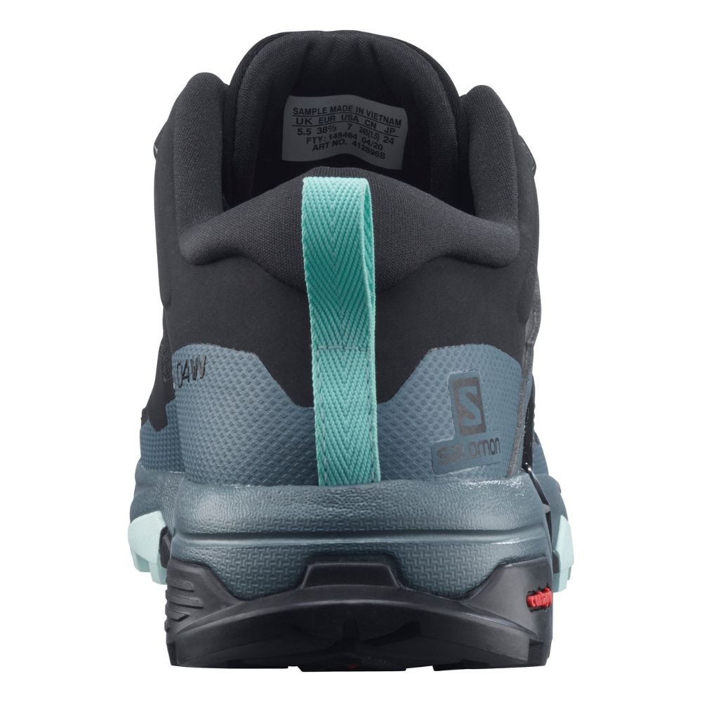 Turistická obuv SALOMON X Ultra 4 GTX W Black/StoWea/Opal blue - Turistická obuv - 5