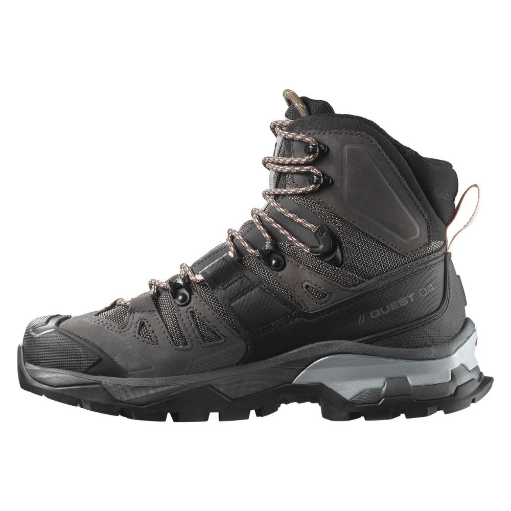 Turistická obuv SALOMON Quest 4 GTX W Magnet/Black/Sun kiss - Turistická obuv - 3