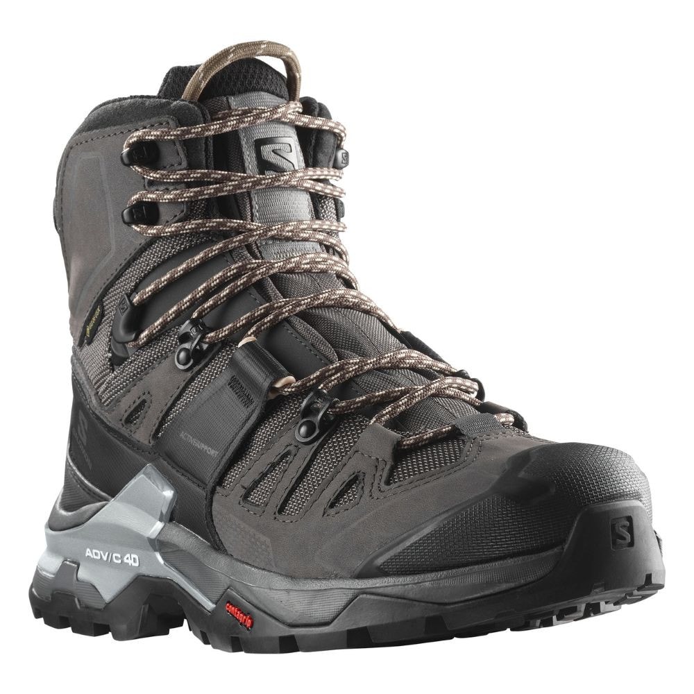 Turistická obuv SALOMON Quest 4 GTX W Magnet/Black/Sun kiss - Turistická obuv - 2