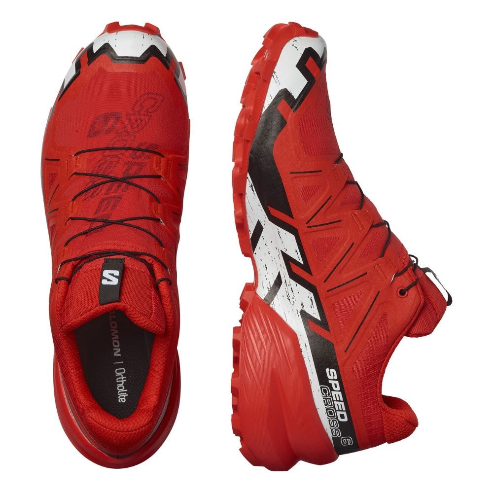 Obuv SALOMON Speedcross 6 GTX Red - Športová obuv - 4