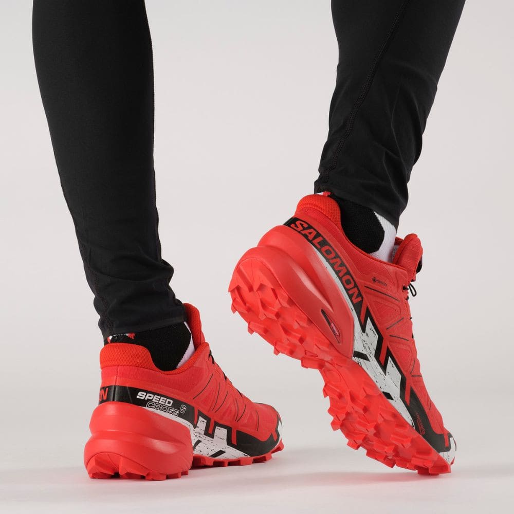 Obuv SALOMON Speedcross 6 GTX Red - Športová obuv - 8
