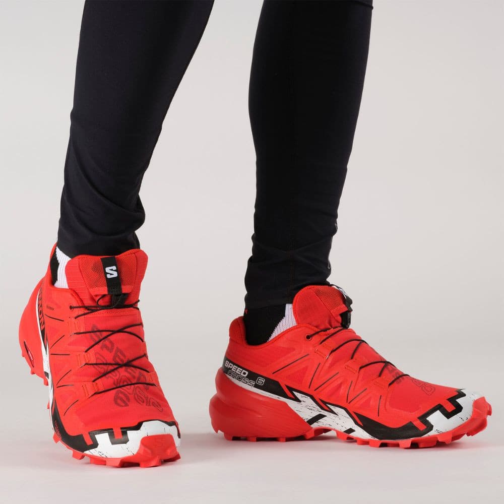 Obuv SALOMON Speedcross 6 GTX Red - Športová obuv - 7