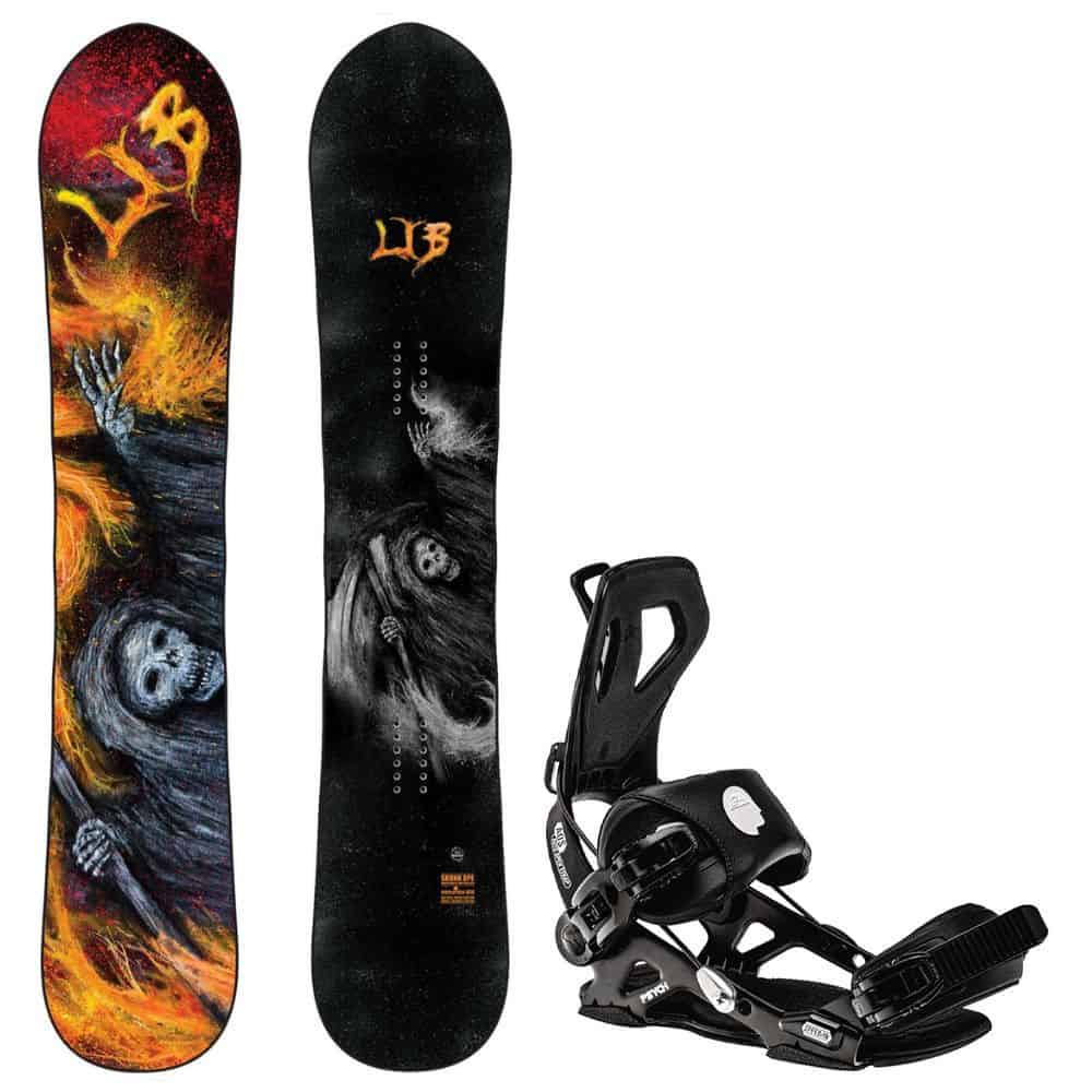 Snowboard LIB TECH Skunk Ape + Viazanie GNU Psych - Pánske snowboardy - 1