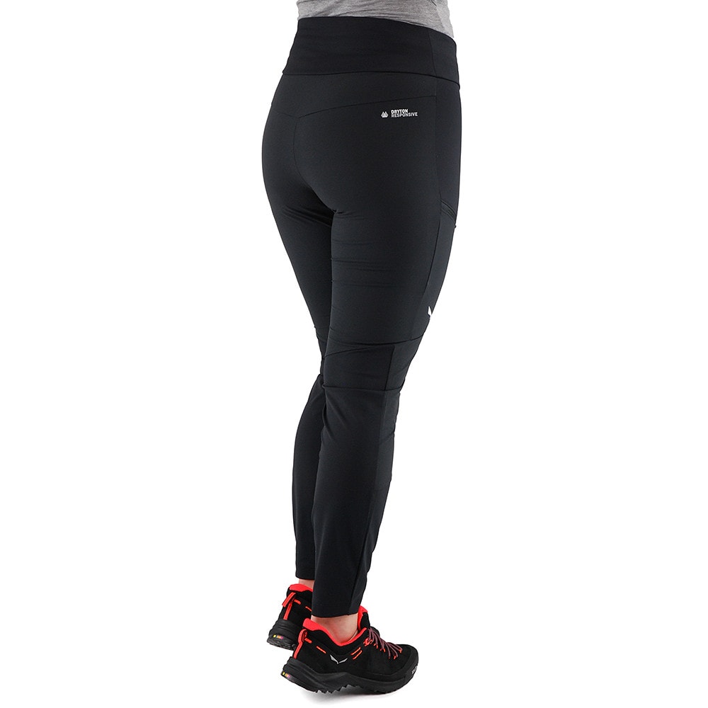 Turistické legíny SALEWA Puez Dry Responsive Cargo W Black - Turistické nohavice - 2