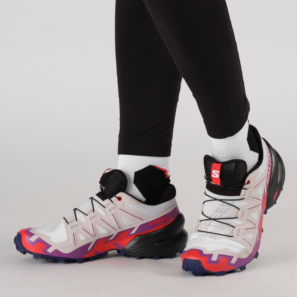 Obuv SALOMON Speedcross 6 W White - Športová obuv - 7