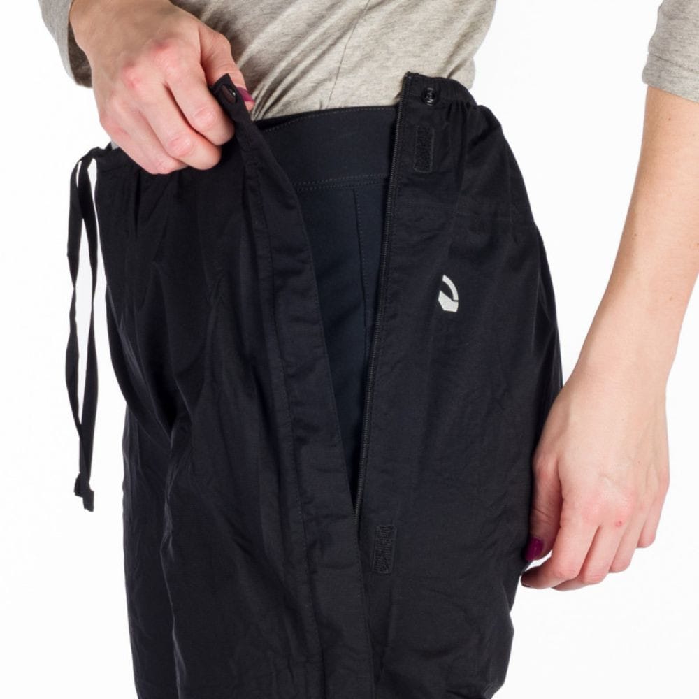 Dámske vodotesné zbaliteľné outdoorové nohavice NORTHFINDER Northkit W čierne - Turistické nohavice - 5