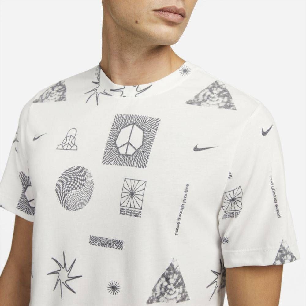 Tričko NIKE Dri-Fit TEE DB Yoga Sail - NIKE - 3