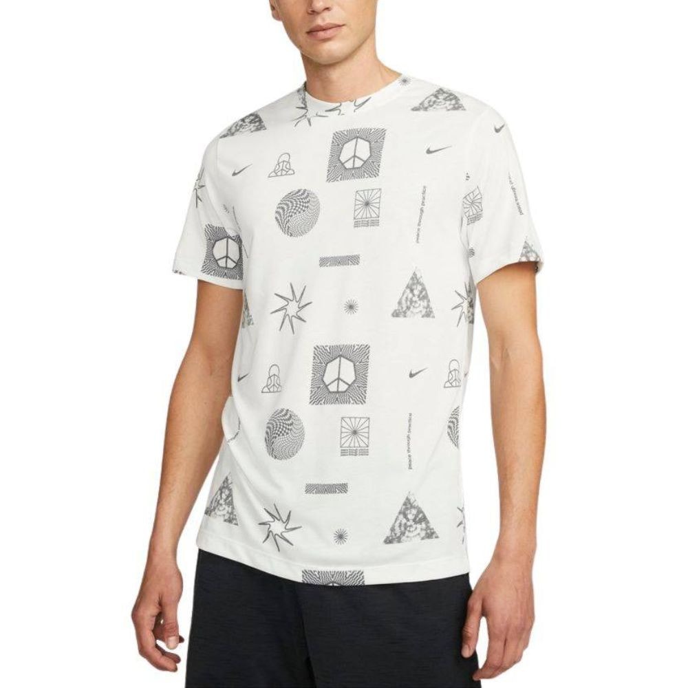 Tričko NIKE Dri-Fit TEE DB Yoga Sail - NIKE - 1