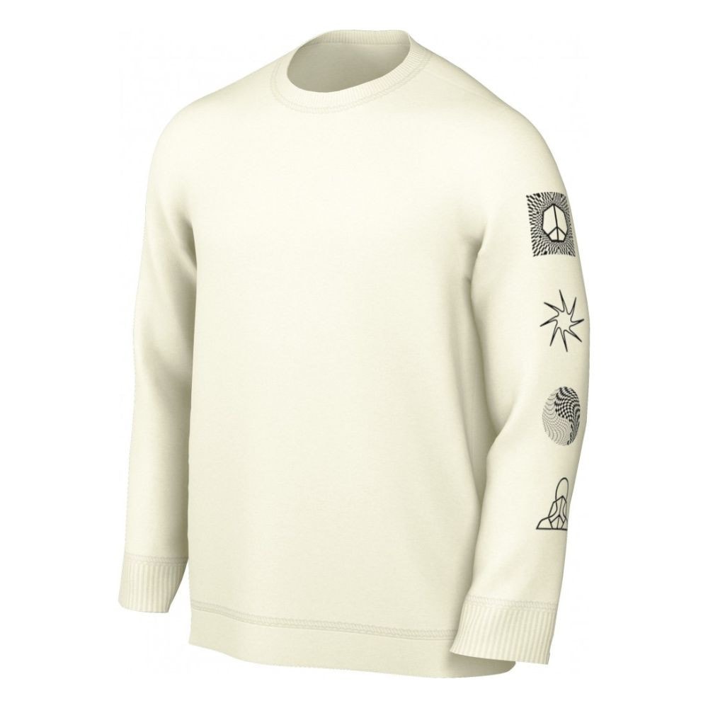Mikina NIKE Yoga Therma Fit Sail/Black - Mikiny bez kapucne - 1