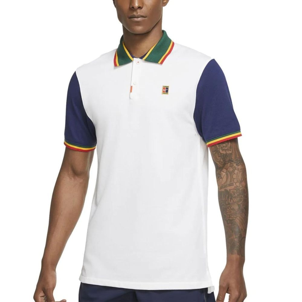 Polo tričko NIKE Polo Men's Slim Fit White - NIKE - 1