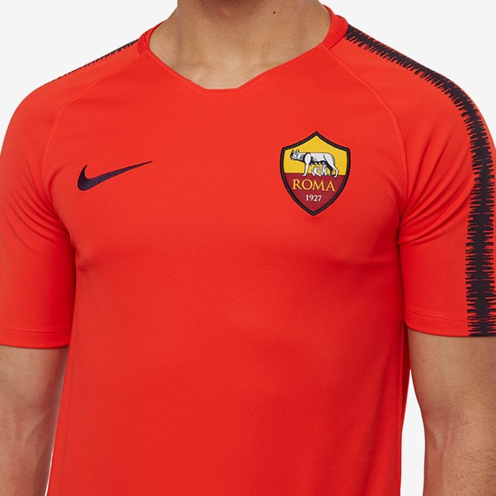 Funkčné tričko NIKE Roma BRT SQD SS Habanero Red - NIKE - 3