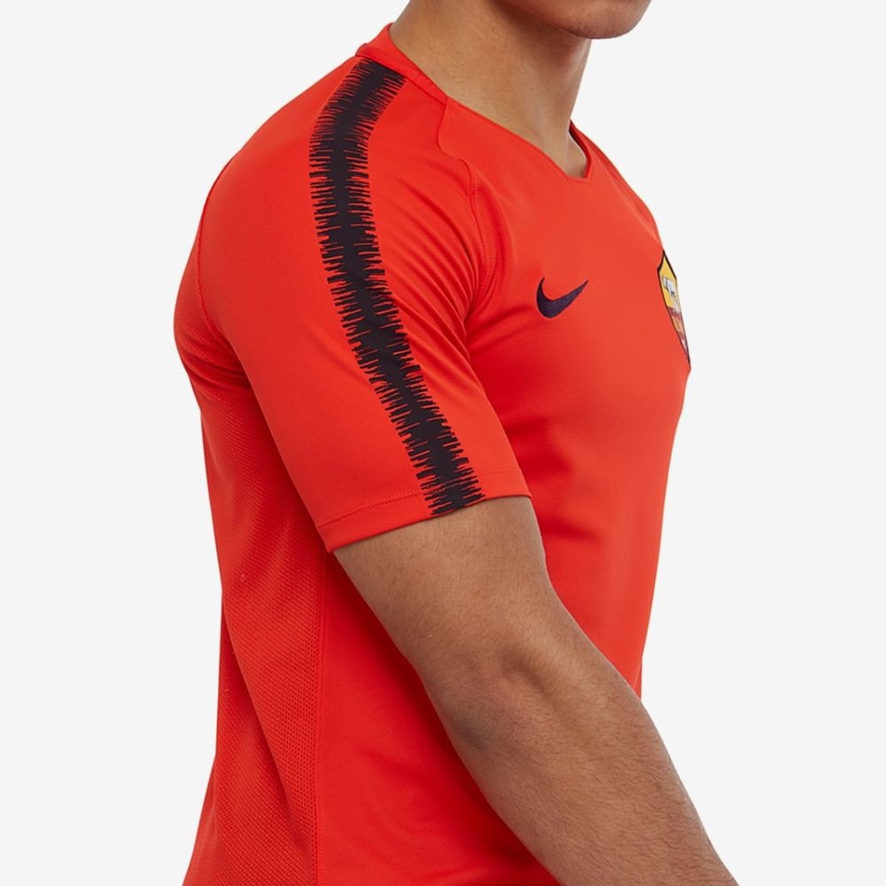 Funkčné tričko NIKE Roma BRT SQD SS Habanero Red - NIKE - 4