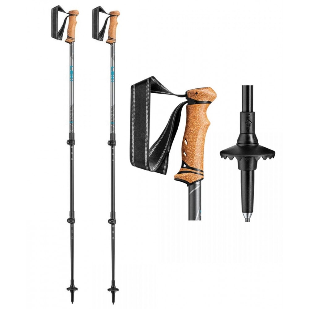Nastaviteľné palice LEKI Legacy 110-145 cm - Trekingové palice - 1