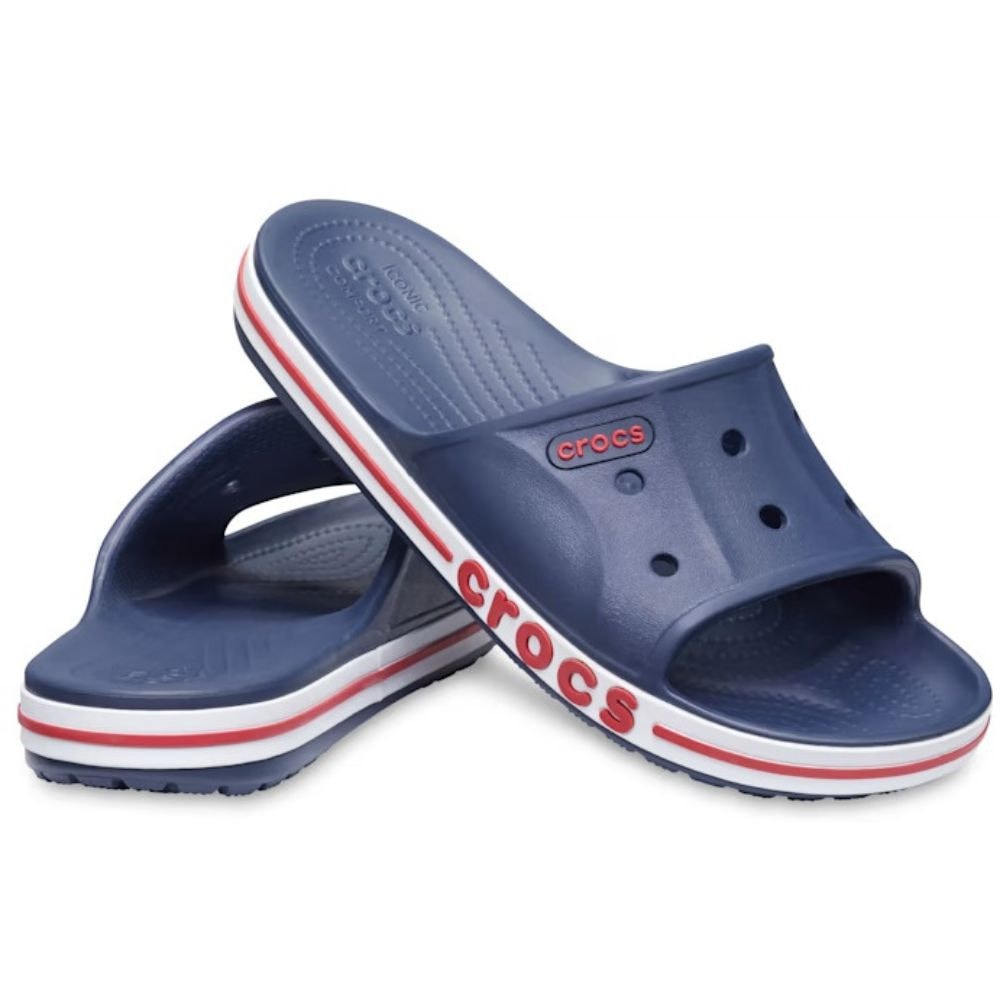 Šľapky CROCS Bayaband Slide Navy/Pepper - Šľapky a sandále - 1