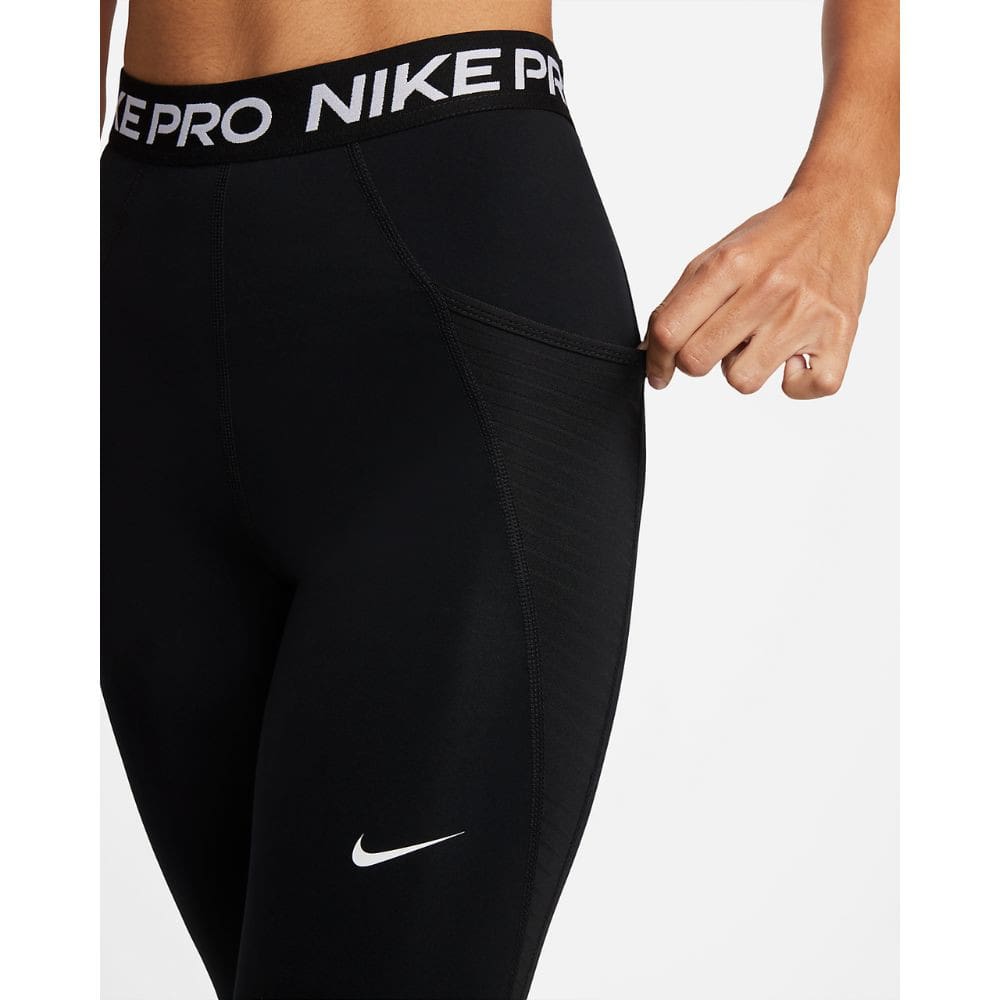 Legíny NIKE Pro Dri-FIT Women's High Black/White - Legíny - 5