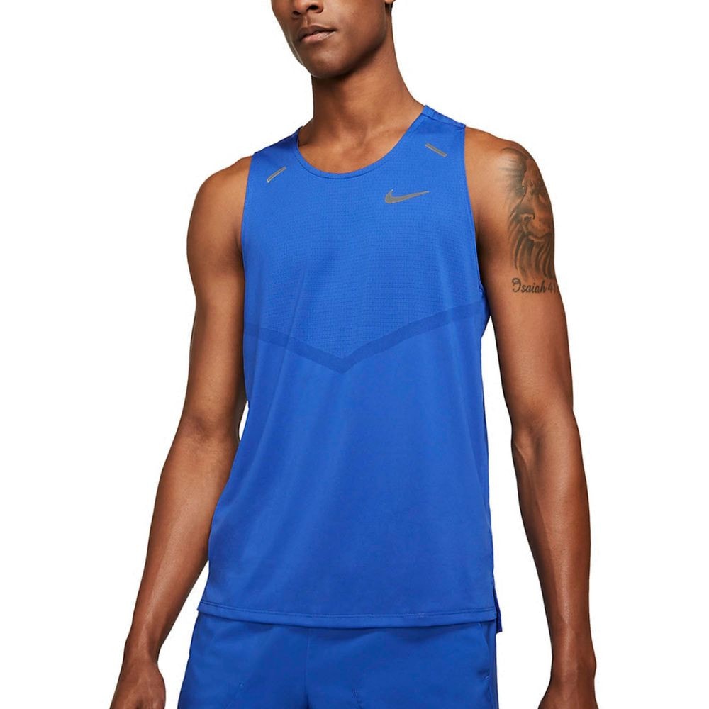 Tielko NIKE Dri-fit Rise 365 Blue - NIKE - 1