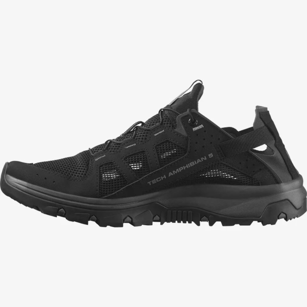 Obuv SALOMON Techamphibian 5 Black/Magnet - Športová obuv - 5