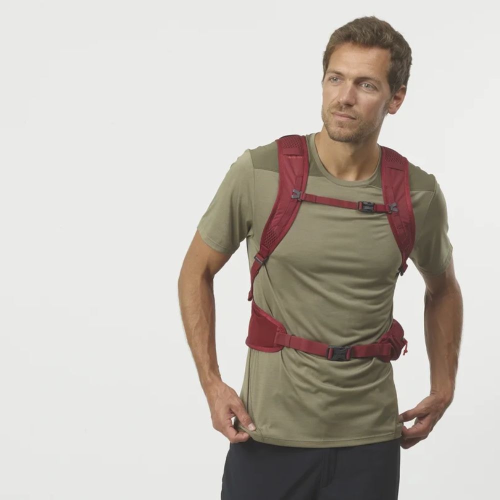 Batoh SALOMON Trailblazer 20 Red - Batohy turistické - 4