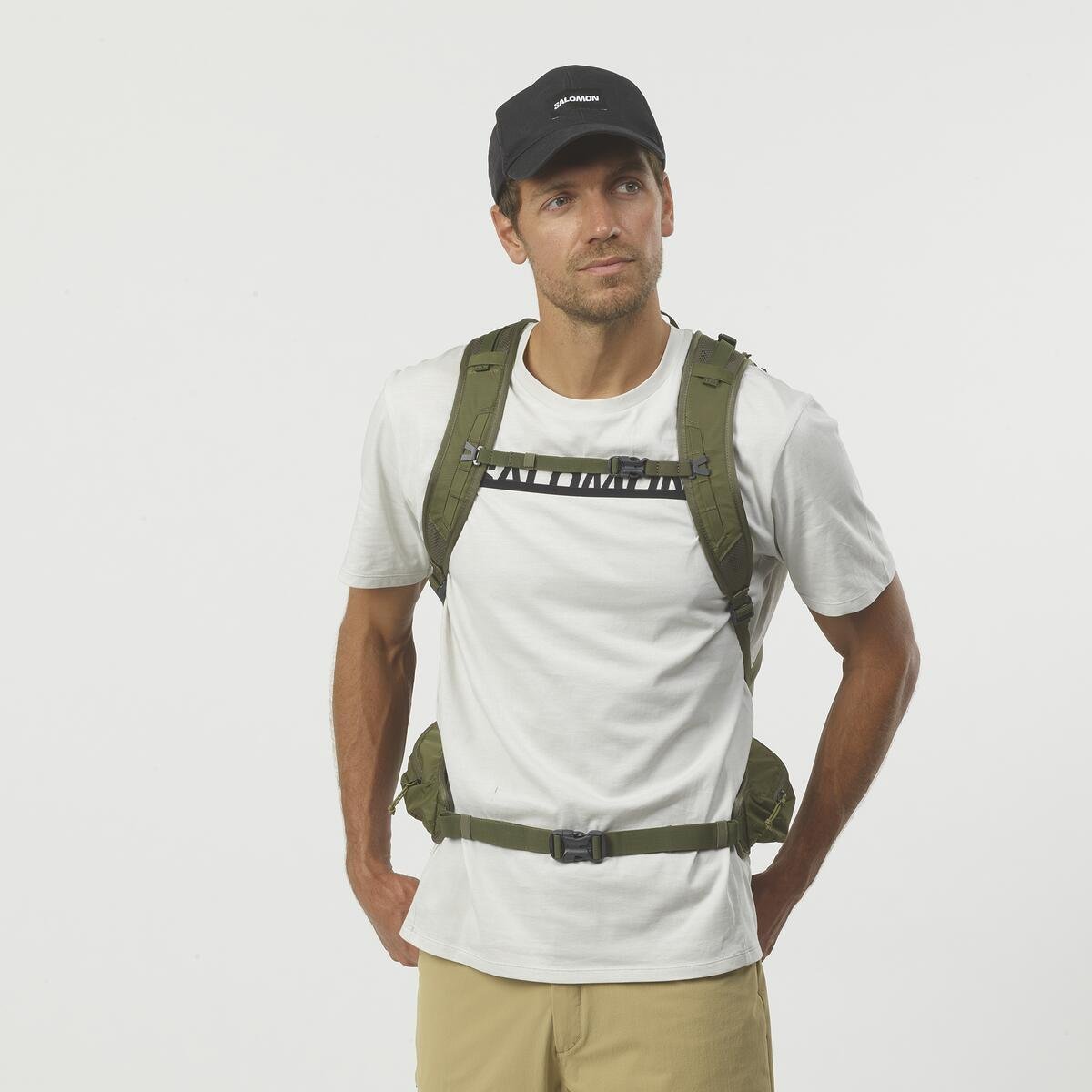 Batoh SALOMON Trailblazer 30 Martini Olive - Batohy turistické - 4