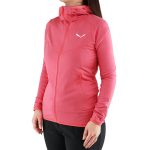 Mikina SALEWA Light Micro PL W FZ Hoody Calypso Cor