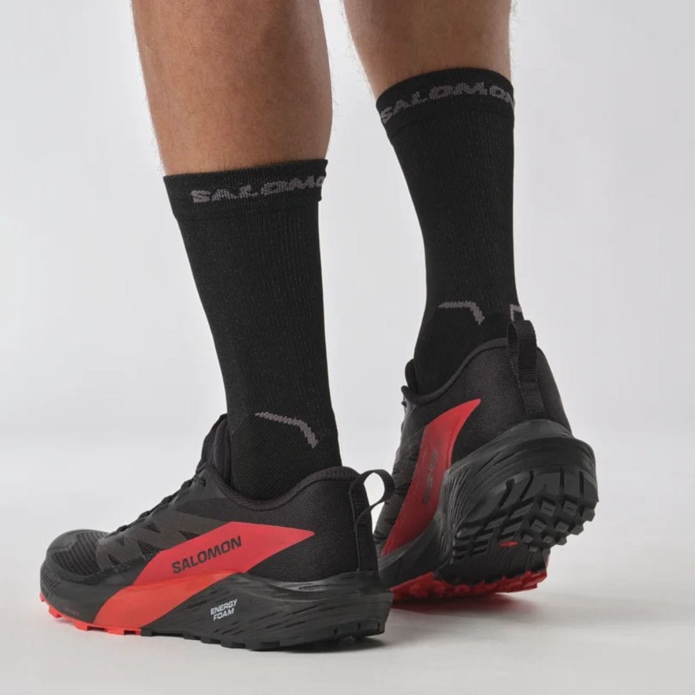 Obuv SALOMON Sense Ride 5 Black/Red - Športová obuv - 3