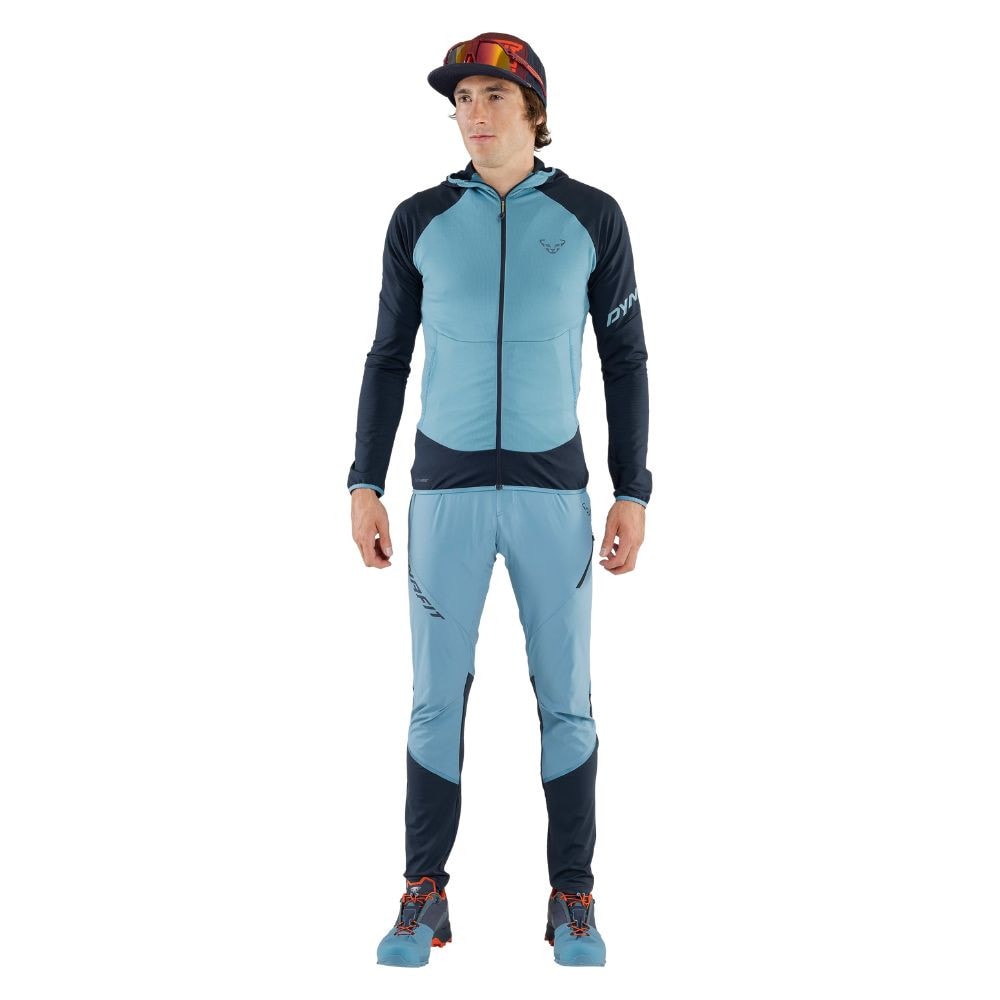 Mikina DYNAFIT Transalper Light Polartec Hooded Blueberry - Technické mikiny - 2