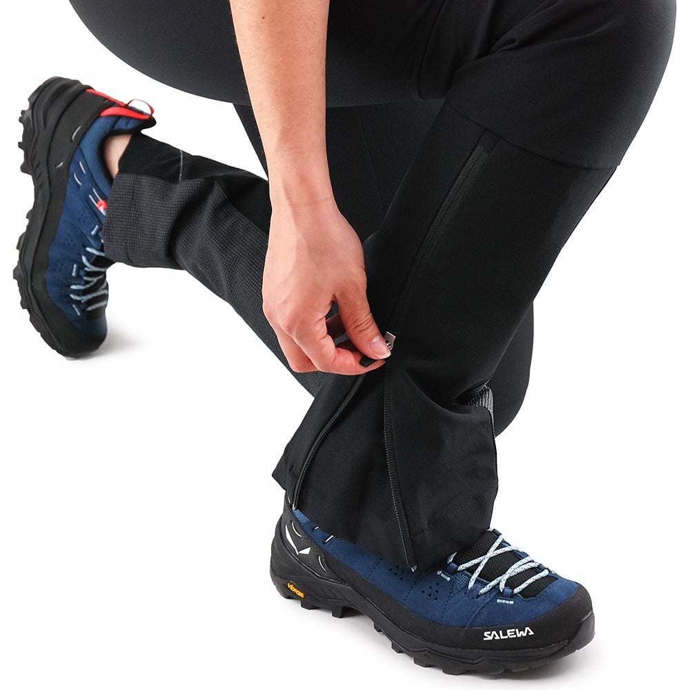 Nohavice SALEWA Lagorai Durastretch W Black - Turistické nohavice - 6