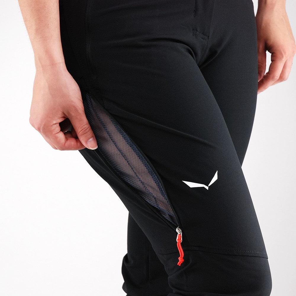 Nohavice SALEWA Lagorai Durastretch W Black - Turistické nohavice - 4