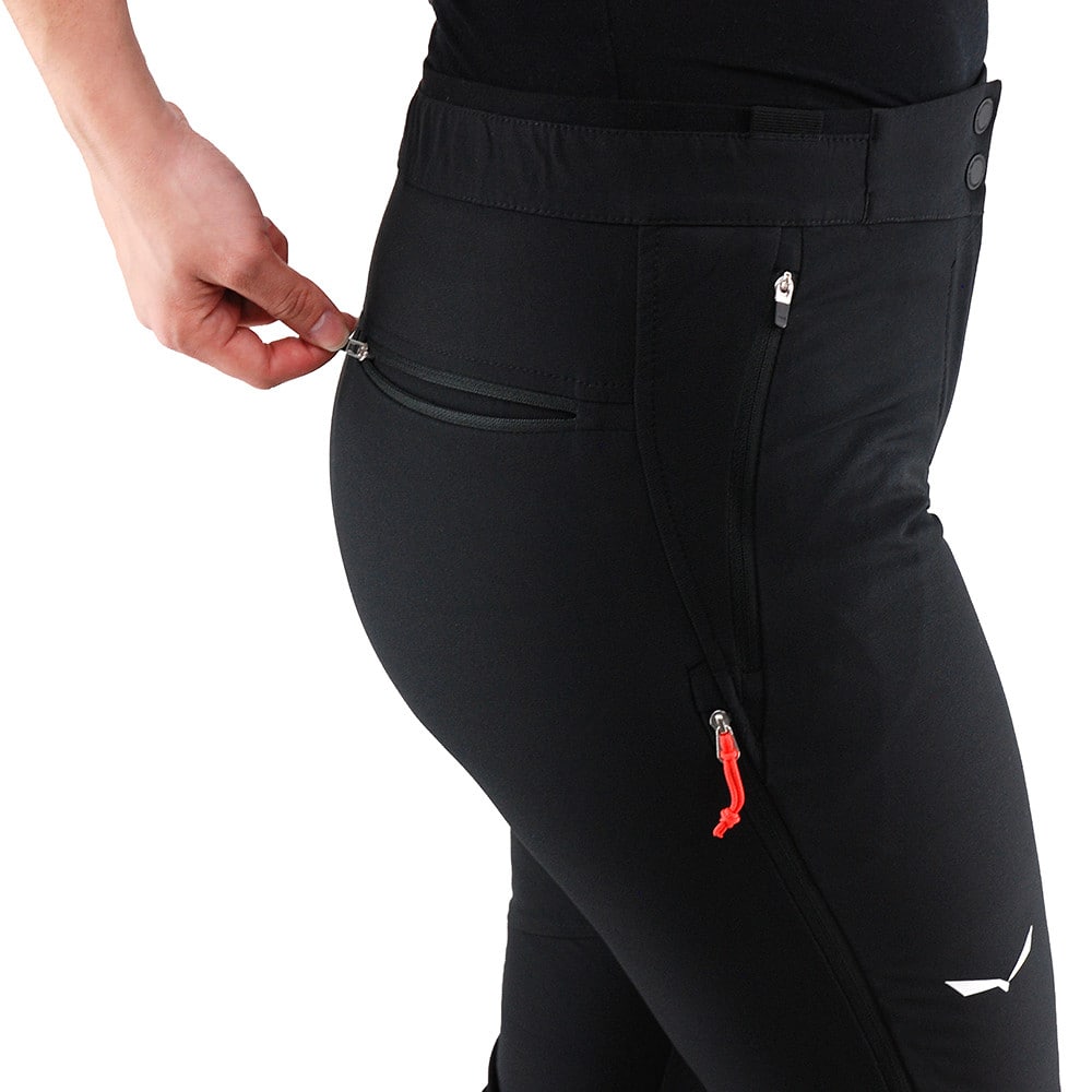 Nohavice SALEWA Lagorai Durastretch W Black - Turistické nohavice - 5