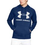 Mikina UNDER ARMOUR Rival Fleece Big Logo Blue