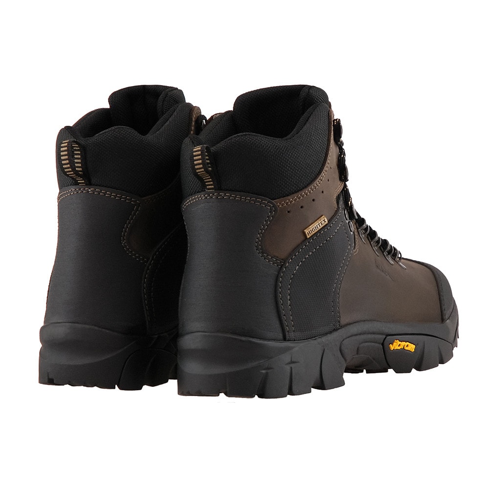 Kožená turistická obuv HIGH COLORADO Eiger 4 Vibram Brown - Turistická obuv - 3