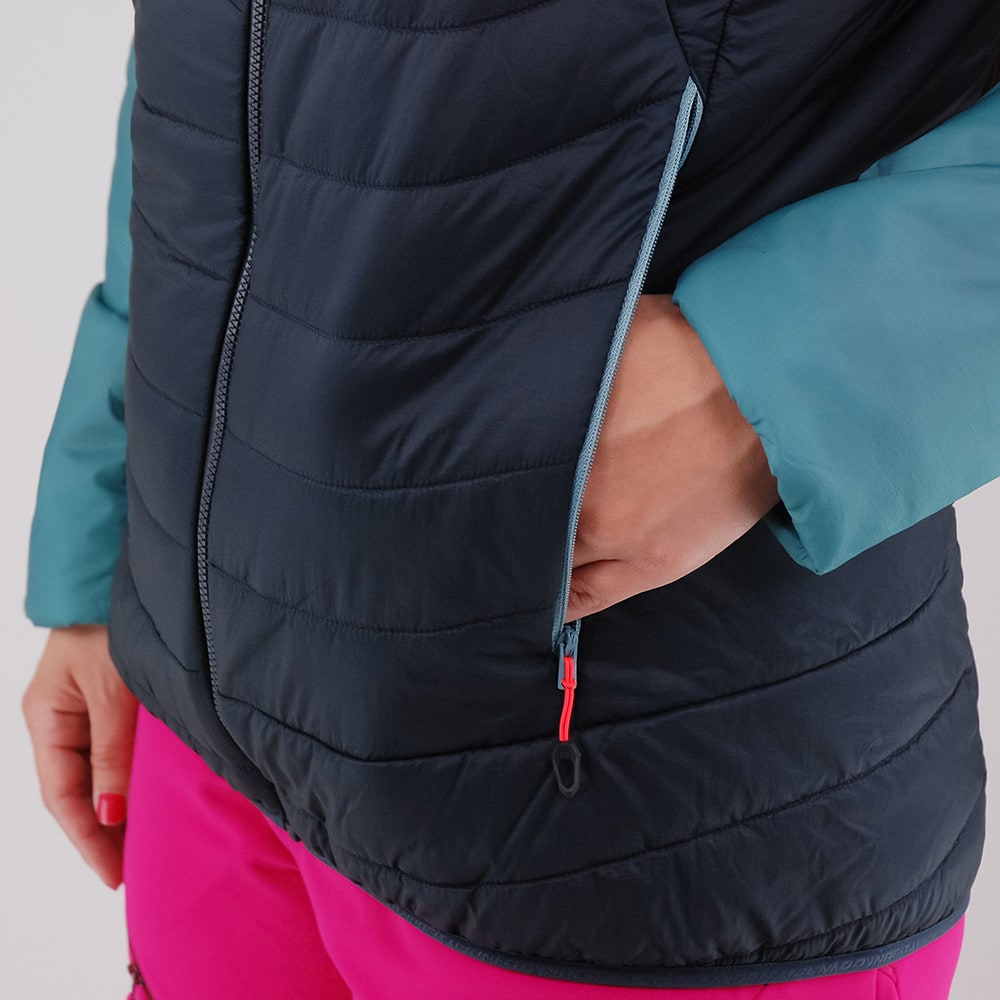 Bunda DYNAFIT Radical Primaloft® Hooded Jacket W Brittany Blue - Bundy na bežky a skialp - 5