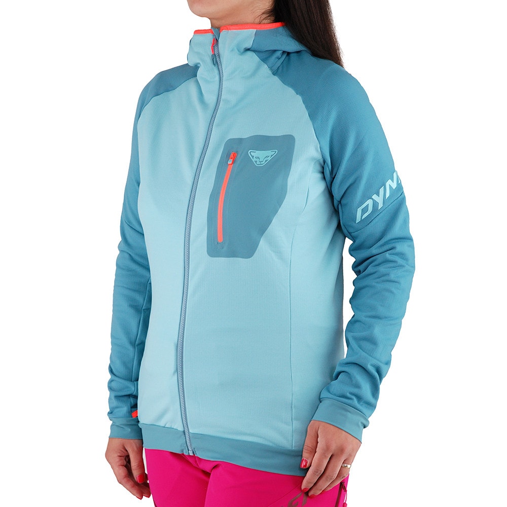 Mikina DYNAFIT Radical Polartec® Hooded Jacket W Brittany Blue - Mikiny s kapucňou - 2