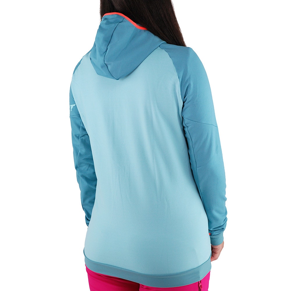 Mikina DYNAFIT Radical Polartec® Hooded Jacket W Brittany Blue - Mikiny s kapucňou - 3