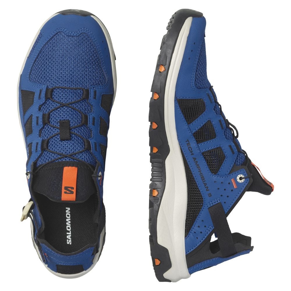 Obuv SALOMON Techamphibian 5 Blue - Športová obuv - 6