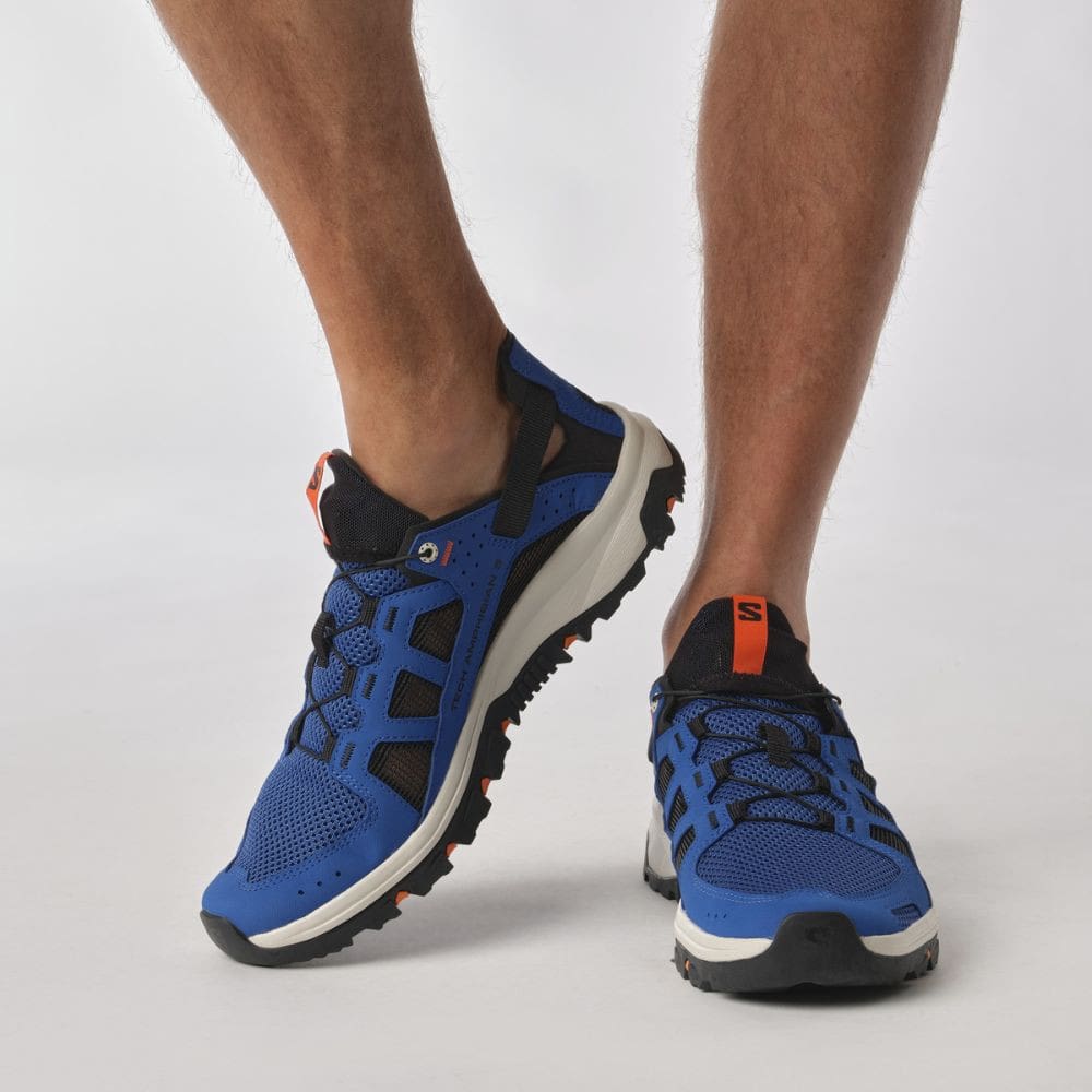 Obuv SALOMON Techamphibian 5 Blue - Športová obuv - 2