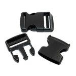Pracka na batoh SPORT2000 2-Pack Black (25mm)